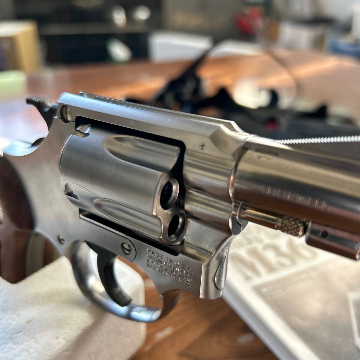  Marushin gas gun gas revolver M36 chief special junk 