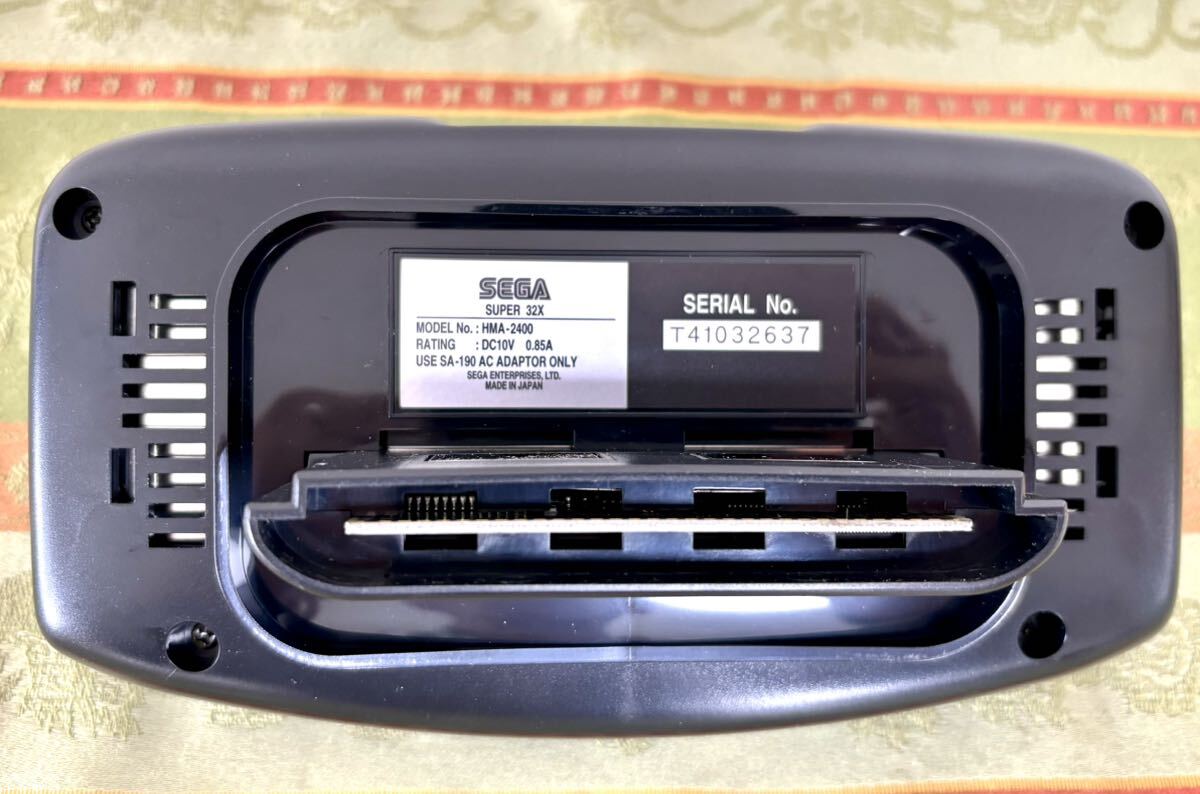 ★ セガ　SEGA 32BIT アップグレードブースター・スーパー32X　HMA-0001 中古・動作未点検_画像6