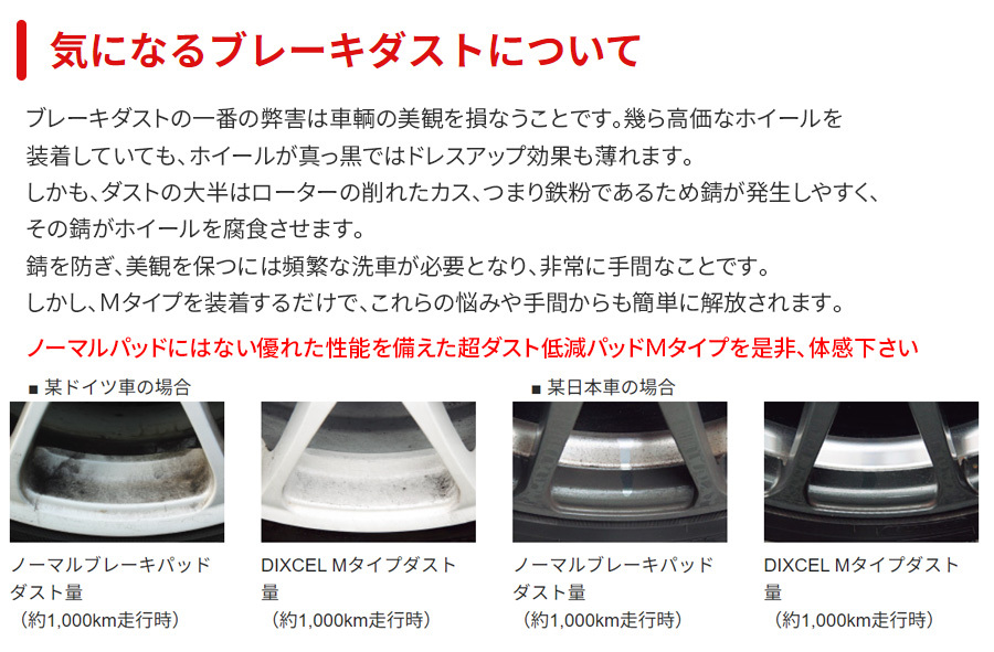 XJS JDS JES JES2 ジャガー フロント ブレーキパッド ディクセル M0510132 Mタイプブレーキパッド_画像4