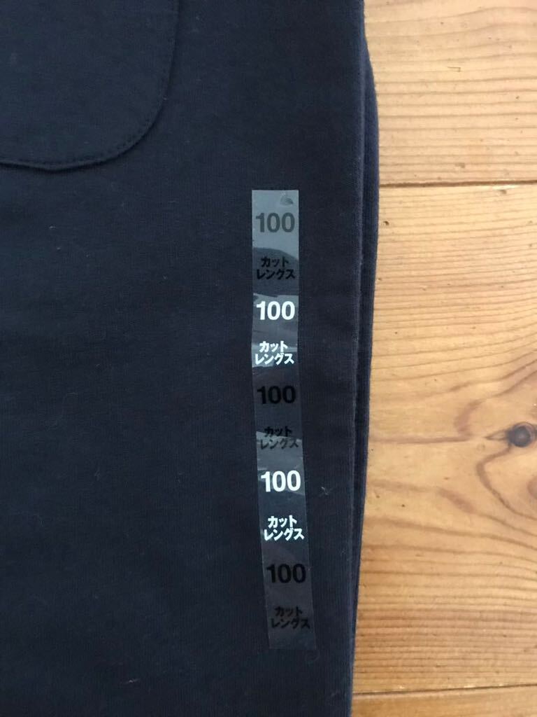  не использовался новый товар Muji Ryohin шорты шорты 100cm чёрный серый серый черный Kids 