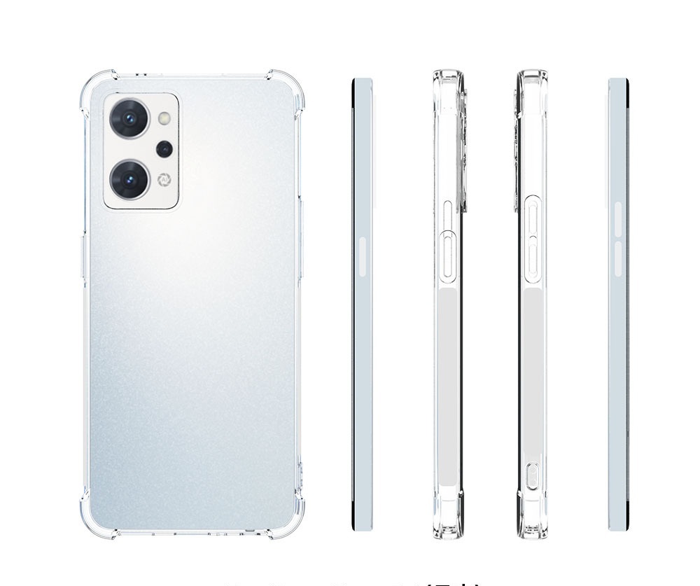 OPPO Reno9 A スケルトン TPU スマホケース_画像4