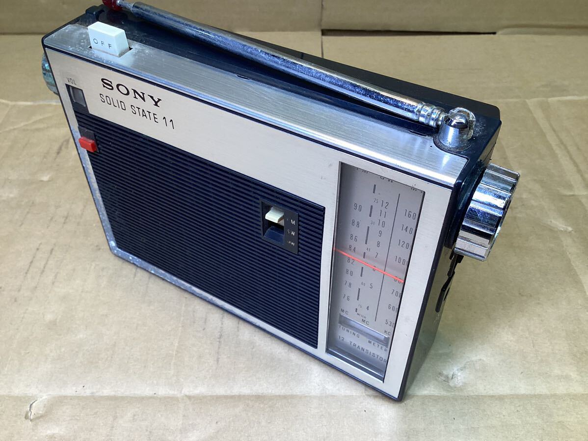 SONY ソニー TFM-110F ラジオ SW MW FM SOLID STATE _画像4