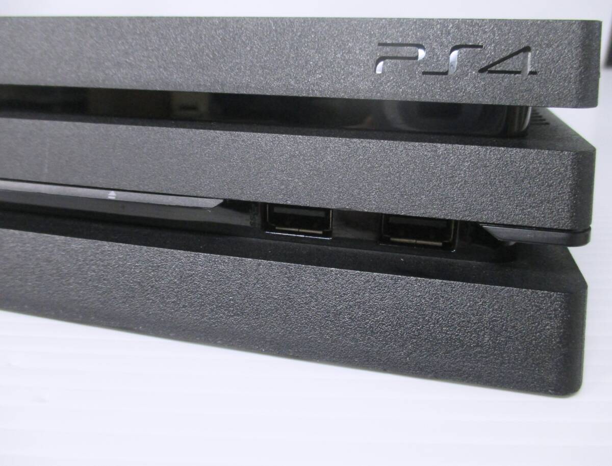  SONY PS4 Pro 1TB 本体のみ CUH-7100B ブラック 動作確認済みです☆SONY PlayStation4の画像4