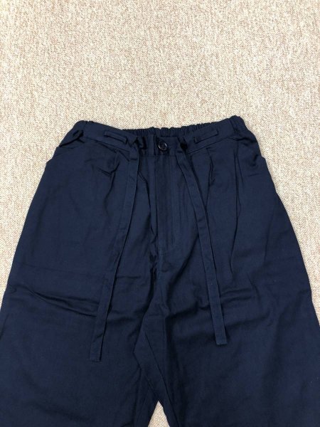  stretch Samue cheap outlet Samue [ comfort ] navy blue color L size top and bottom set 