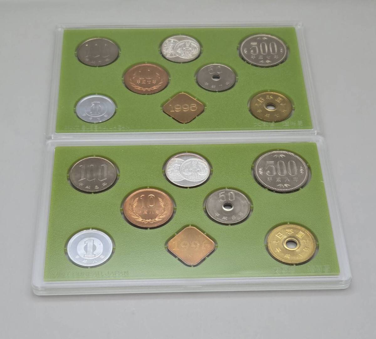 貨幣セット 記念硬貨 敬老貨幣セット まとめ 1995年～1999年 5個セット 大蔵省 造幣局 額面計3330円の画像3