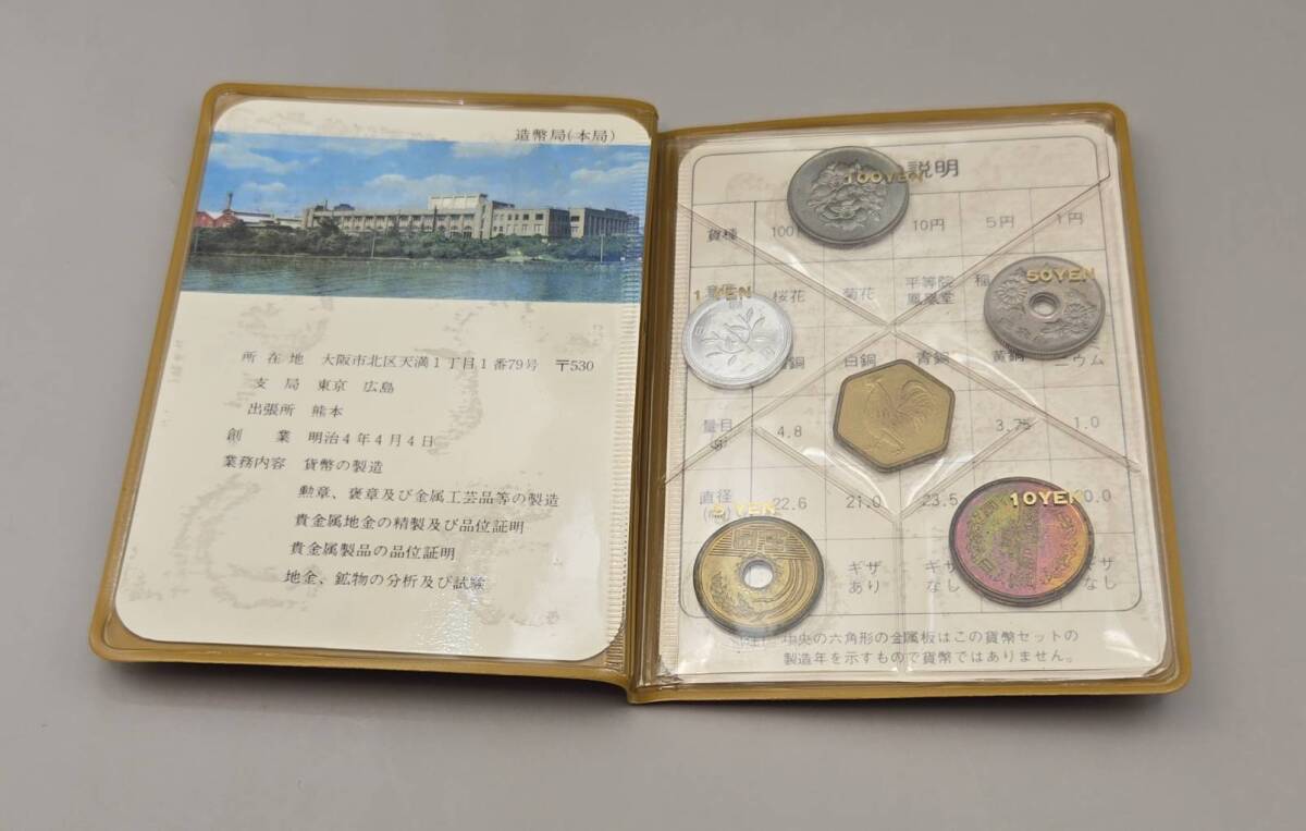 貨幣セット 1981年 日本国 大蔵省 造幣局 額面666円 _画像2