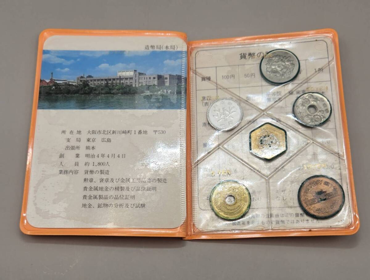 貨幣セット 1977年 日本国 大蔵省 造幣局 額面666円 _画像2