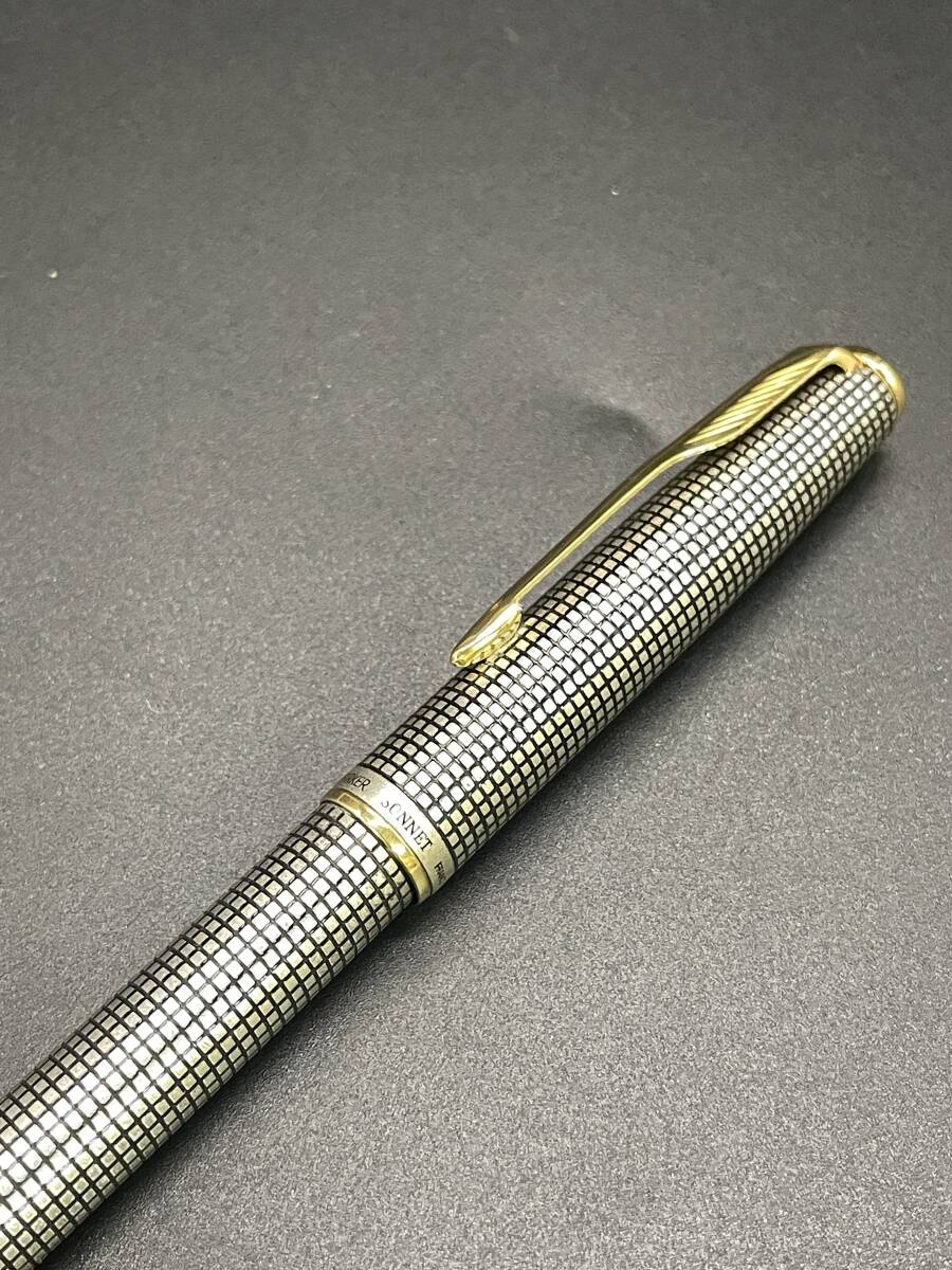 usA-614 PARKER/パーカー/SONET/ソネット/ボールペン/2本セット/現状品/保管品_画像3