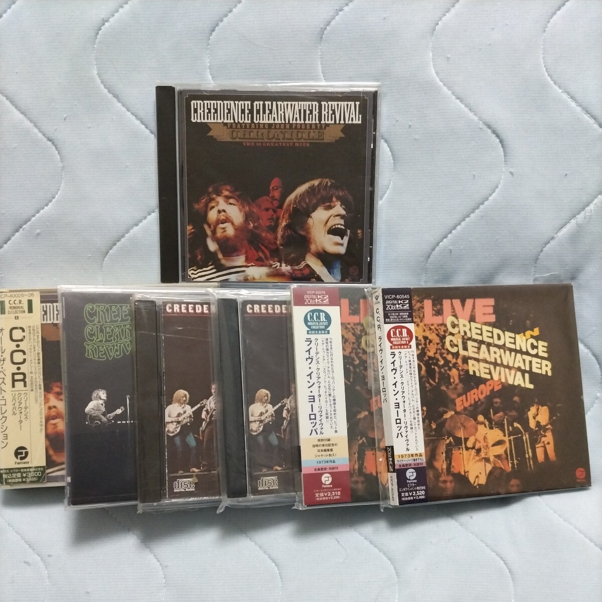 リイシューリマスター盤 CCR/クリーデンス・クリアウォーター・リバイバル ベスト【Chronicle/クロニクル】輸入盤_画像8