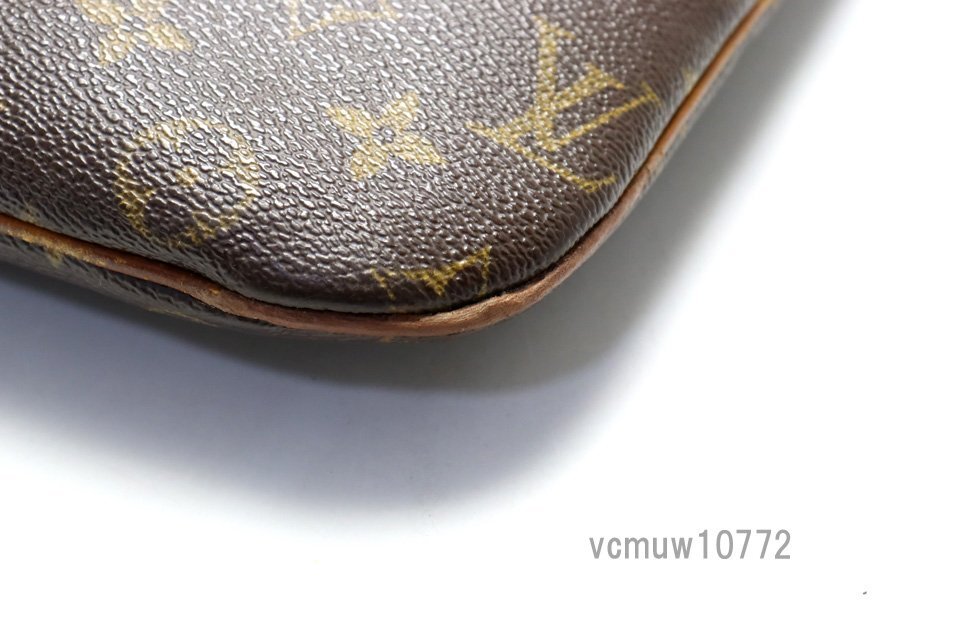 希少美中古■LOUIS VUITTON モノグラム ポシェットボスフォール レザー ショルダーバッグ ルイヴィトン■0509rr18237_画像5