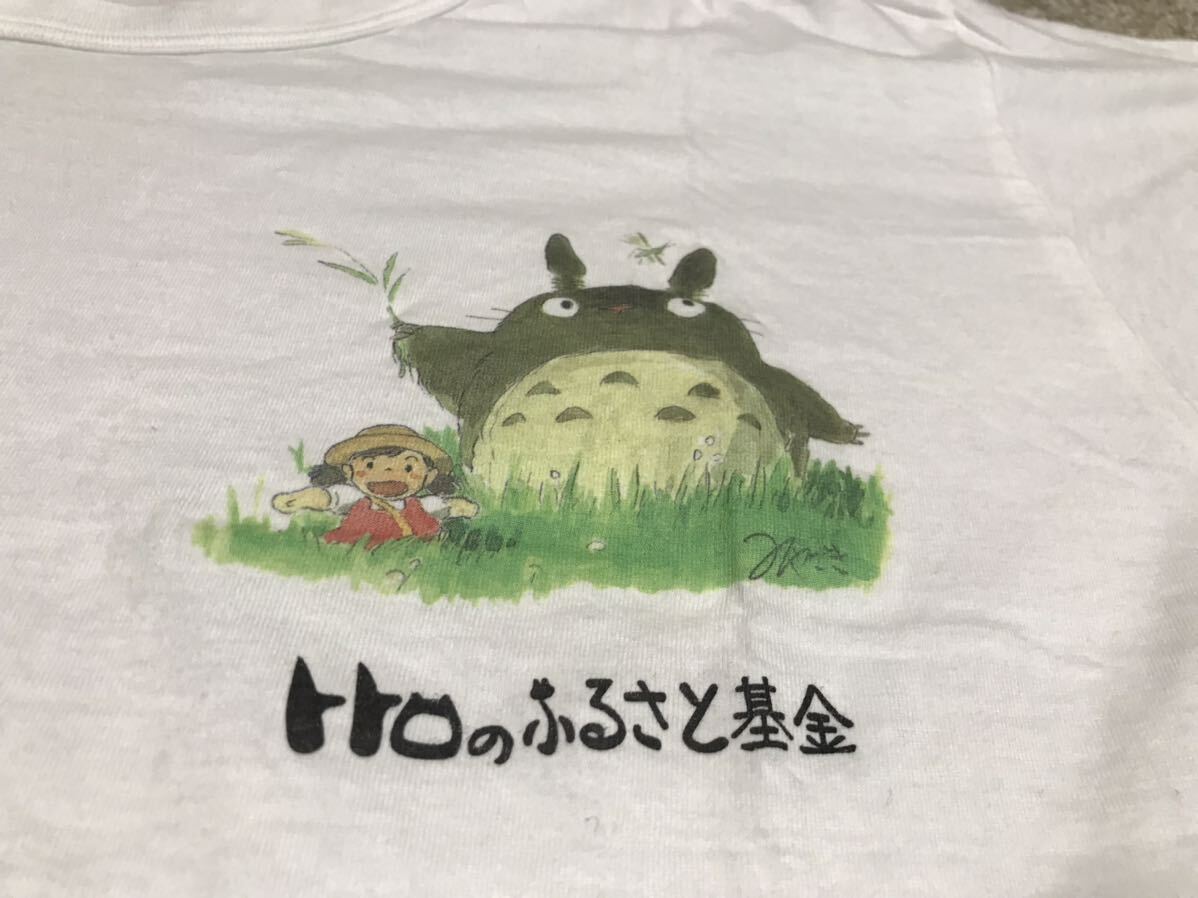 激レア☆90年代 ヴィンテージ となりのトトロ トトロのふるさと基金 Tシャツ_画像2