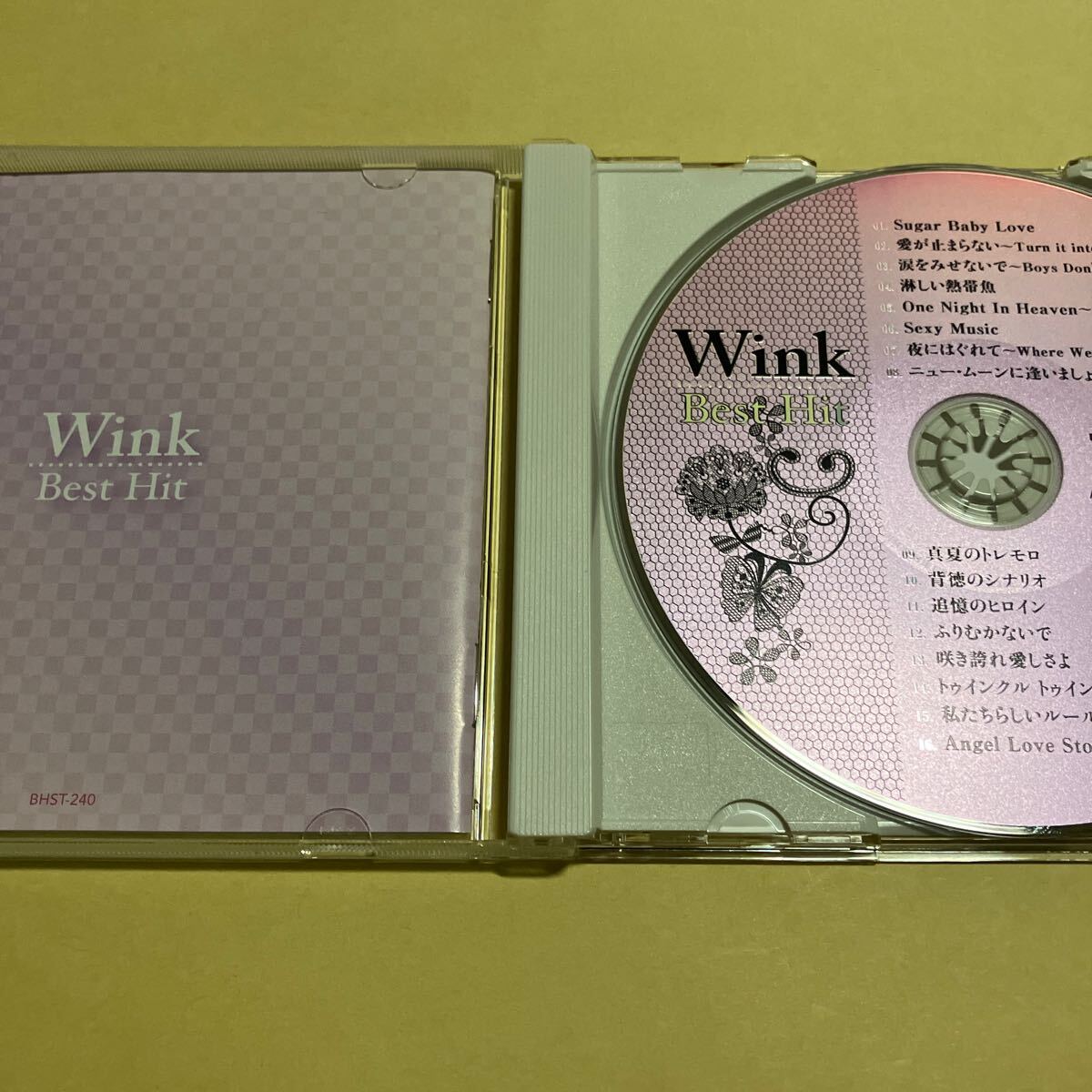 Wink / ベスト ヒット BEST HIT CDの画像3