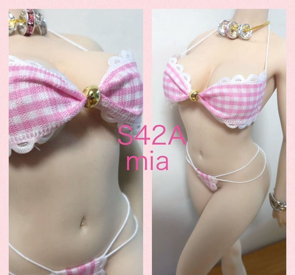S42A розовый |fa Ise n| костюм | купальный костюм 3 позиций комплект Mia*