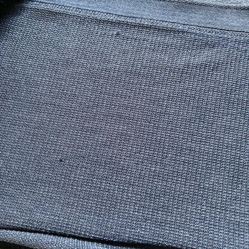 ユニクロ DRY-EX Tシャツ 半袖 メンズ S クルーネック 半袖Tシャツ 無地 UNIQLO ブルー ドライtシャツ シンプル_裏側