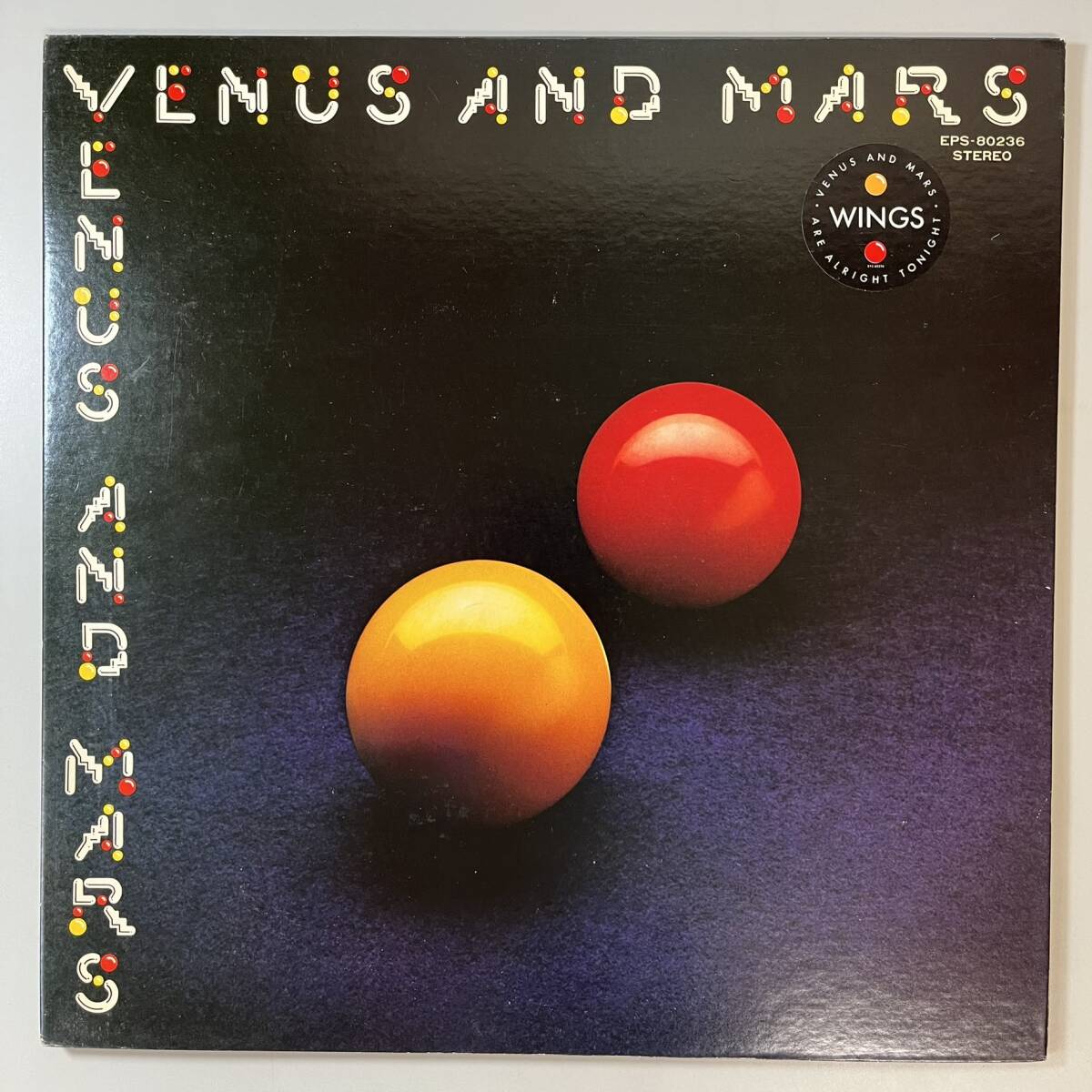 47968【日本盤】 Paul McCartney / VENUS AND MARS ・ポスター付属_画像1