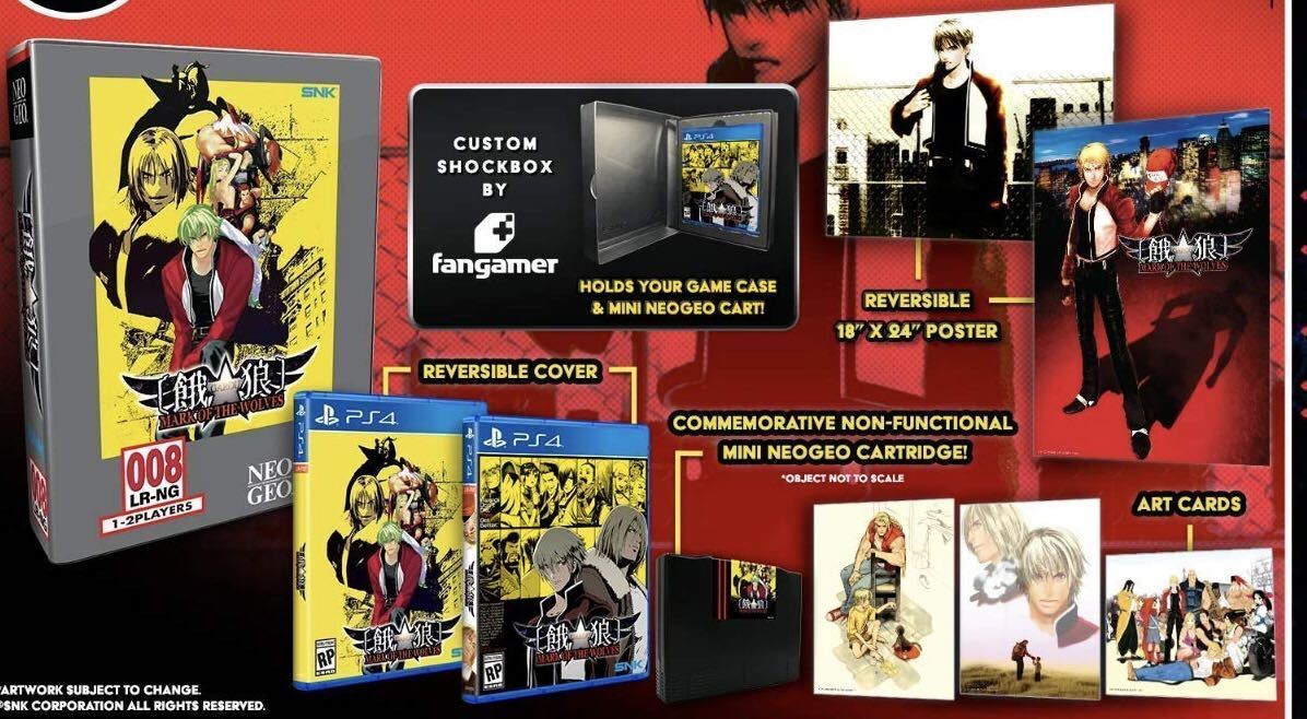 海外版 GAROU MARK OF THE WOLVES Classic Edition(PS4) 餓狼 海外版 GAROU MARK OF THE WOLVES Classic Edition(PS4) 餓狼