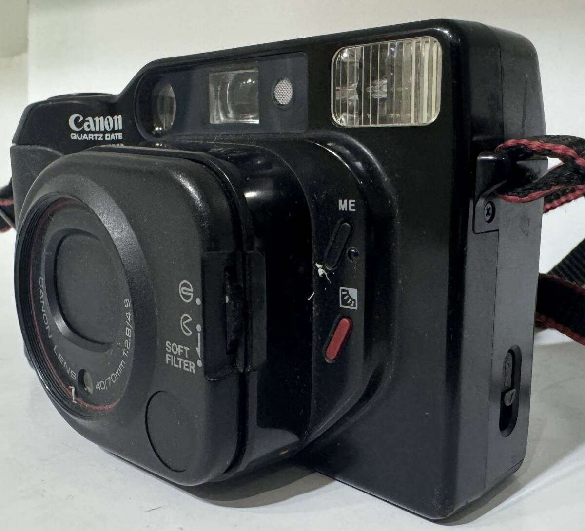 Canon Autoboy TELE QUARTZ DATE キャノン オートボーイ テレ クオーツデート コンパクトカメラ フィルムカメラ _画像3