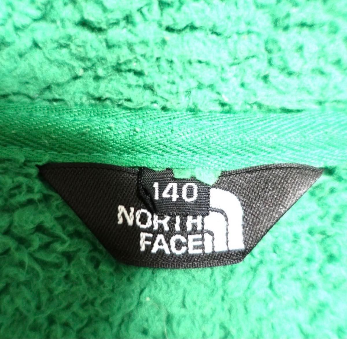 ノースフェイス　ボア　フリースジャケット　アウター　キッズ140   グリーン　ボーイズ　正規品　THE NORTH FACE