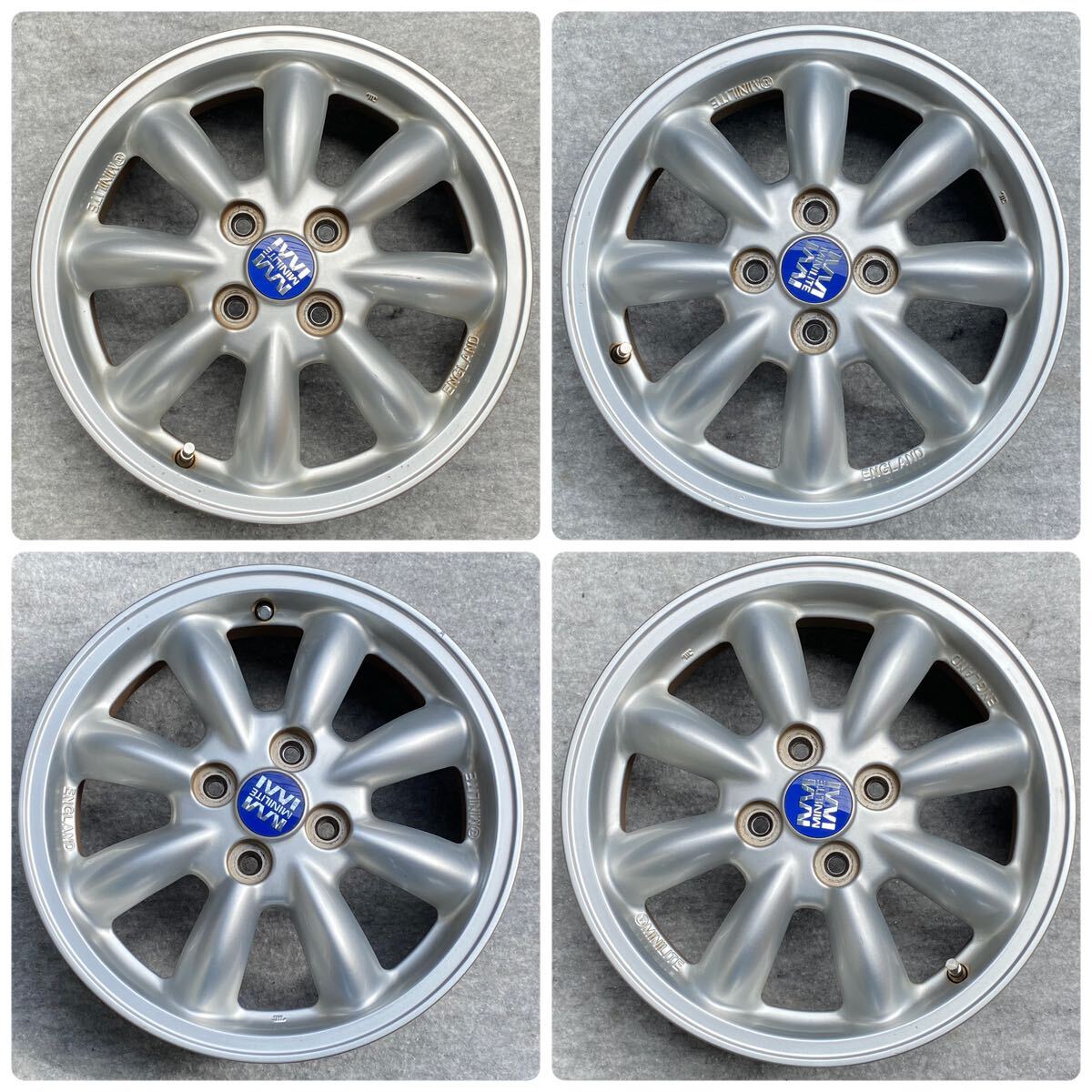 ダイハツ ミラジーノ L650S MINILITE ミニライト 純正 アルミホイール 4本 15インチ 4.5J +45 4穴 4H PCD100 の商品詳細 | Yahoo!オークション | One Map by FROM JAPAN ダイハツ ミラジーノ L650S MINILITE ミニライト 純正 アルミホイール 4本 15インチ 4.5J +45 4穴 4H PCD100 の商品詳細 | Yahoo!オークション | One Map by FROM JAPAN