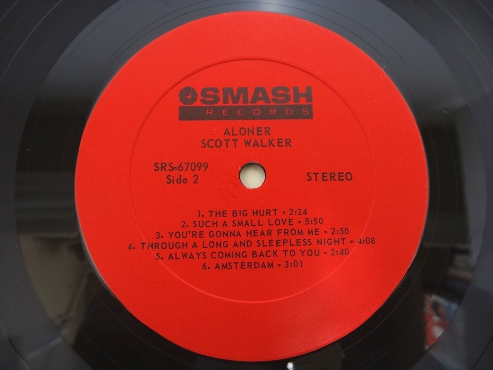 スコット・ウォーカー　LP 2枚　Scott Walker2/ALONER_画像9