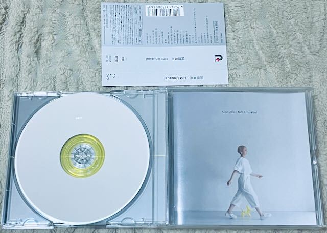 ◆帯付/良品/ 阿部真央【 Not Unusual ( PCSC限定盤) 】CD2枚組+DVD