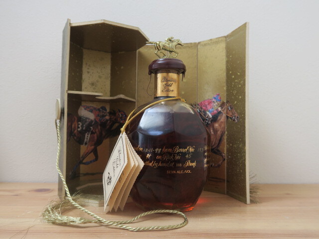 古酒 未開栓★超希少品 箱付 Blantons（ブラントン）ゴールド エディション 1998 51.5％ 750ml 旧ボトル_画像2