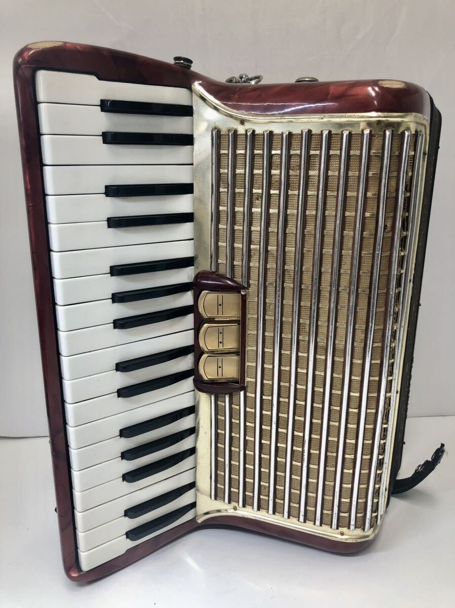 H64/HOHNER аккордеон красный 