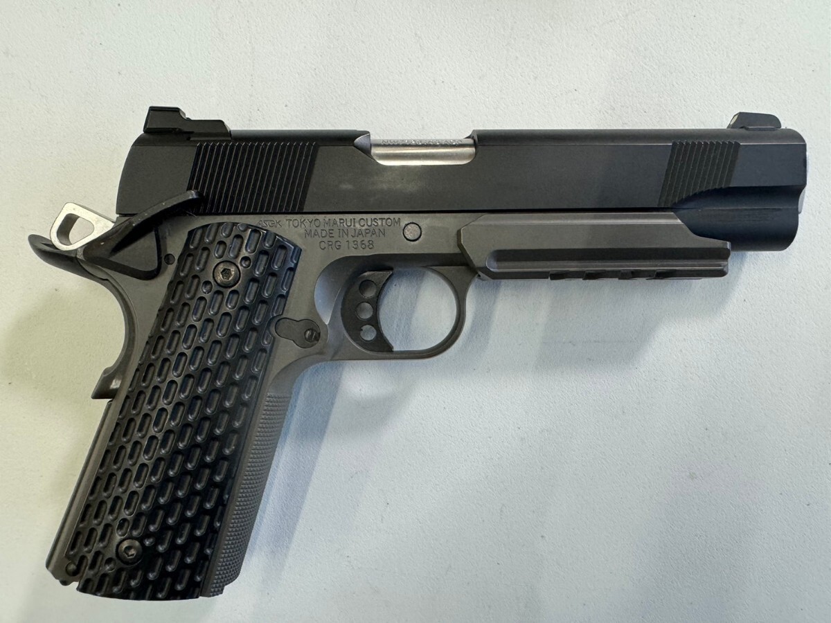 76 ○○　中古品　動作OK MARUI NIGHT WARRIOR NO.43 ナイトウォーリア ガスブローバック 1911カスタム WARRIOR SERIES_画像3