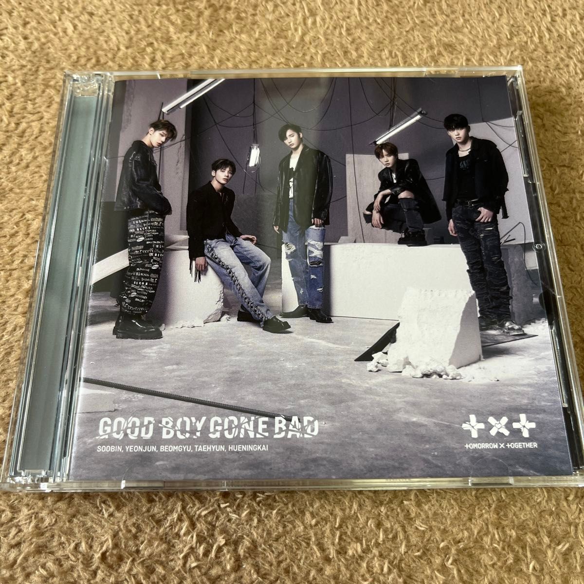 TXT トゥバ　good boy gone bad 初回限定盤A CD DVD未再生 CD DVD