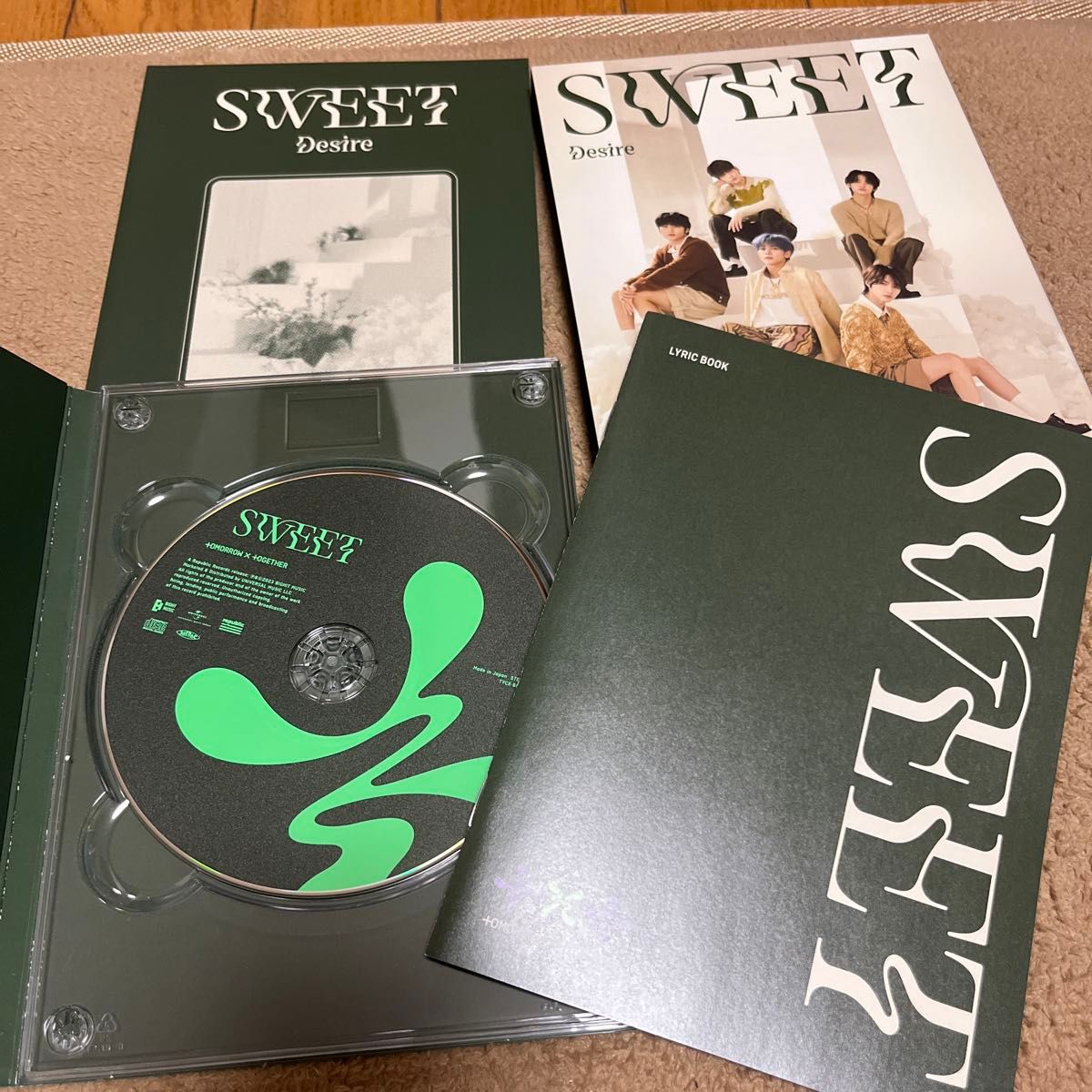 TXT トゥバ　sweet アルバム　初回限定盤A CD未再生