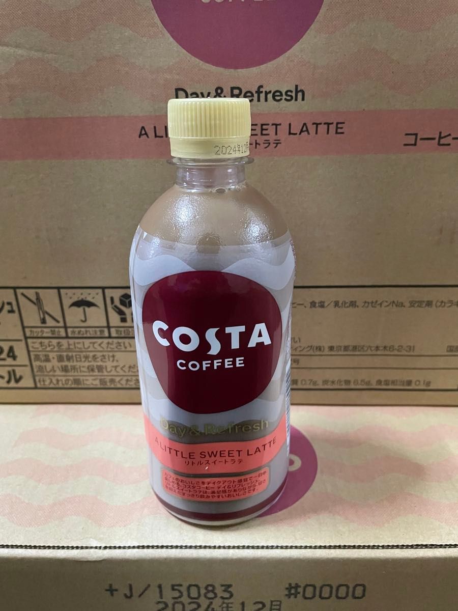 新商品　コスタコーヒー  ラテ　2ケース48本