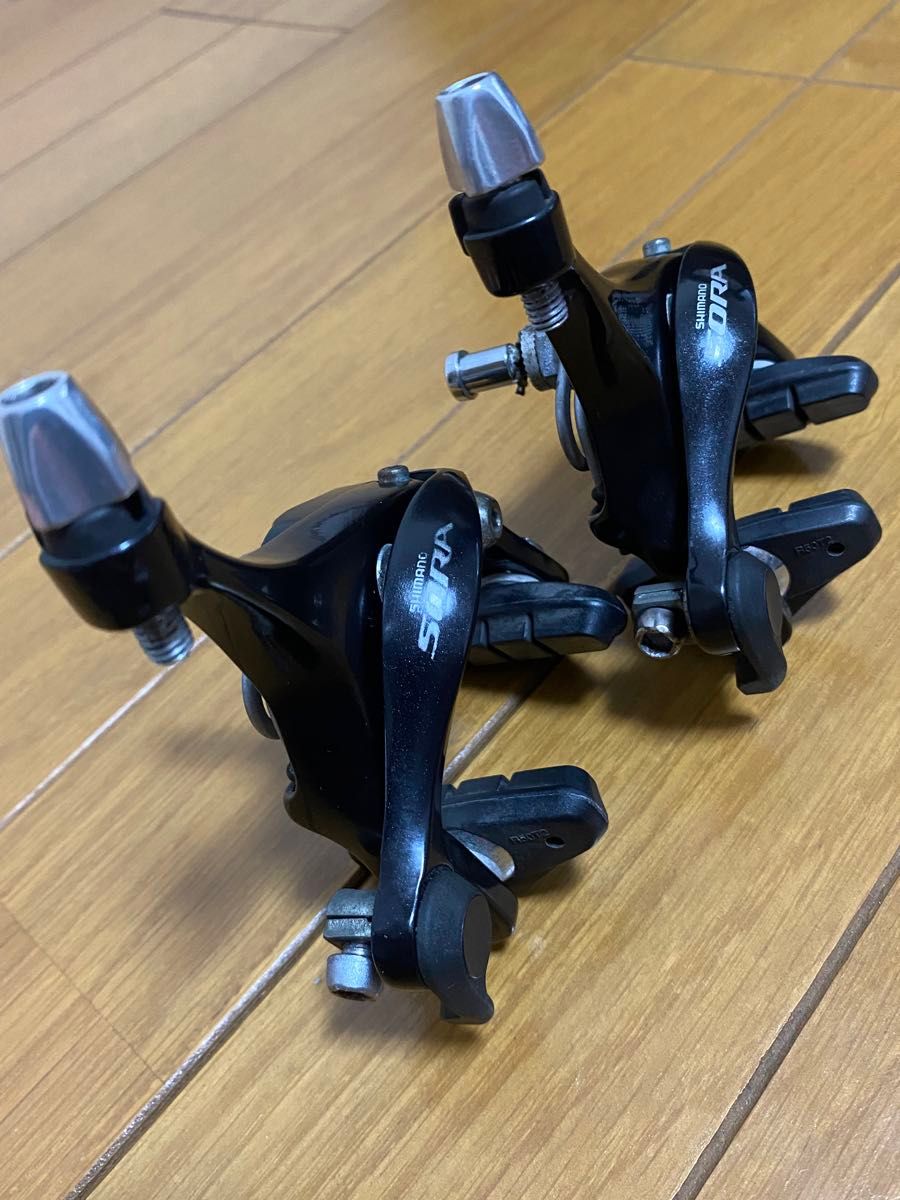 SHIMANO ＳＯＲＡ(BR-3500)ブレーキキャリパー 前後セット