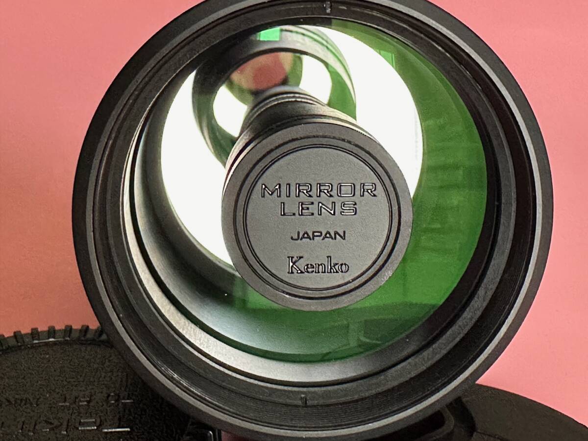 Kenko ケンコー ミラーレンズ 400mm F8 NII コンパクト望遠レンズ フルサイズ対応 Tマウント SONY Aマウント Nikon Fマウントの画像6