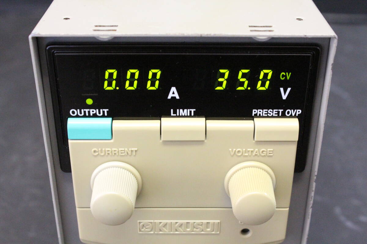 KIKUSUI PAN35-5A 定格出力保証 動作品 菊水電子工業 キクスイ_画像4