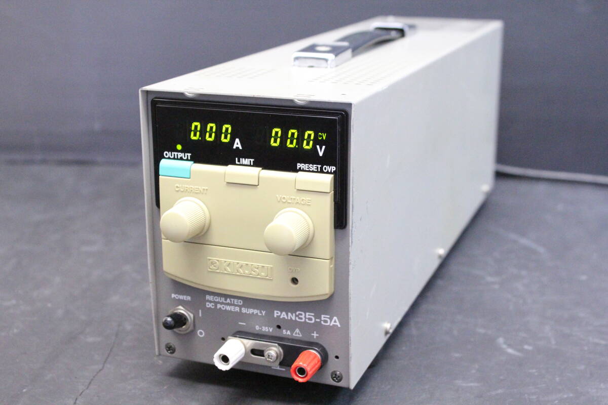 KIKUSUI PAN35-5A 定格出力保証 動作品 菊水電子工業 キクスイ KIKUSUI PAN35-5A 定格出力保証 動作品 菊水電子工業 キクスイ