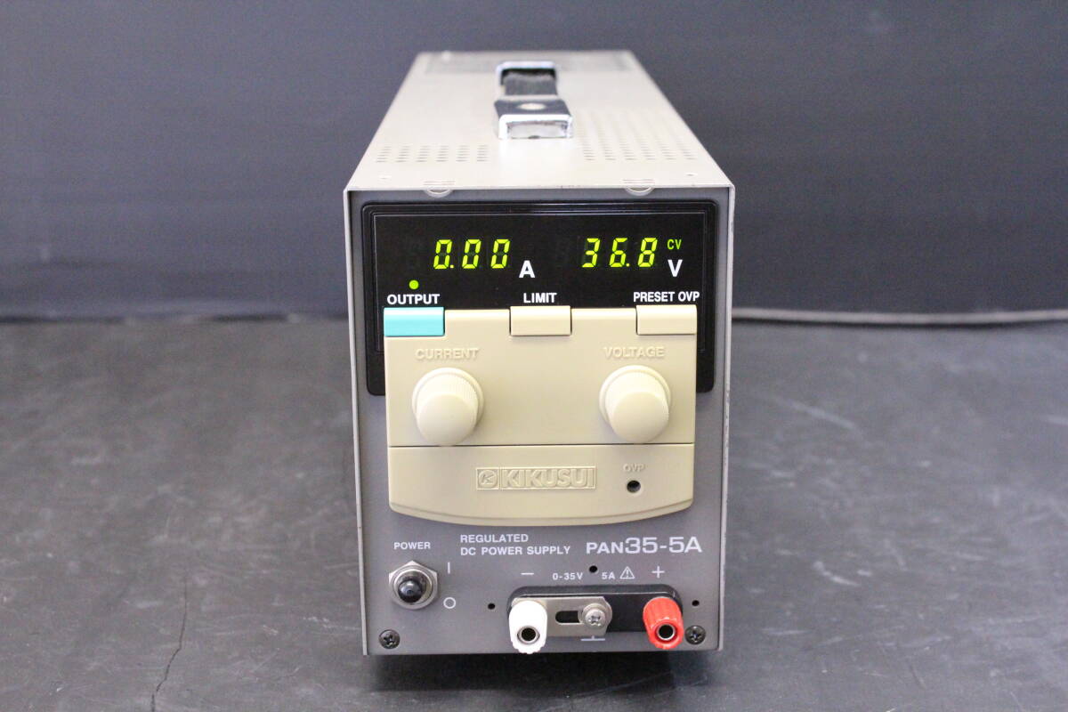 KIKUSUI PAN35-5A 定格出力保証 動作品 菊水電子工業 キクスイ KIKUSUI PAN35-5A 定格出力保証 動作品 菊水電子工業 キクスイ