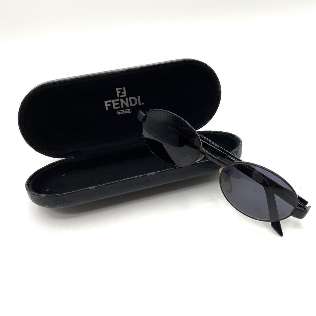 FENDI Fendi солнцезащитные очки черный MOD. SL 7132