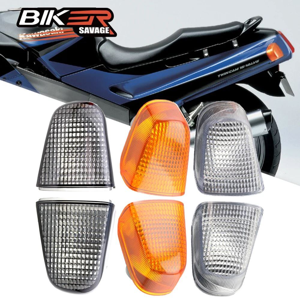 リアウィンカーライトカワサキZX11 ZZR1100C ZZR1100D 19902001アクセサリーインジケータランプカバーZZR 1100