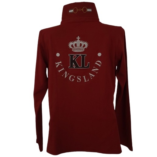 KINGSLAND キングスランド　長袖ポロシャツ S　レディース　ライディングシャツ　乗馬　乗馬ウェア　馬術　乗馬用品