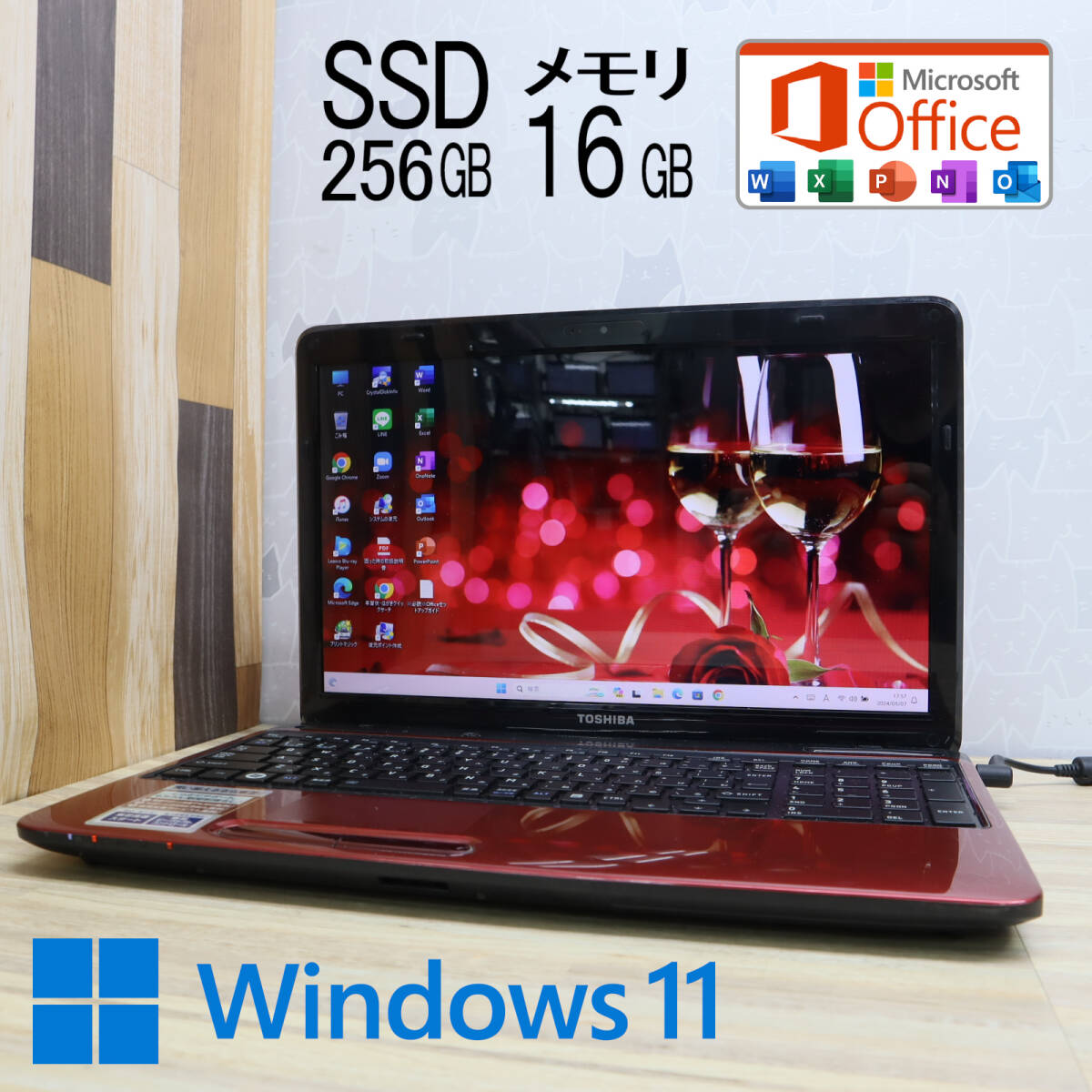 * beautiful goods height performance i5! new goods SSD256GB memory 16GB*T451 Core i5-2450M Web camera Win11 MS Office2019 Home&Business secondhand goods Note PC*P70946
