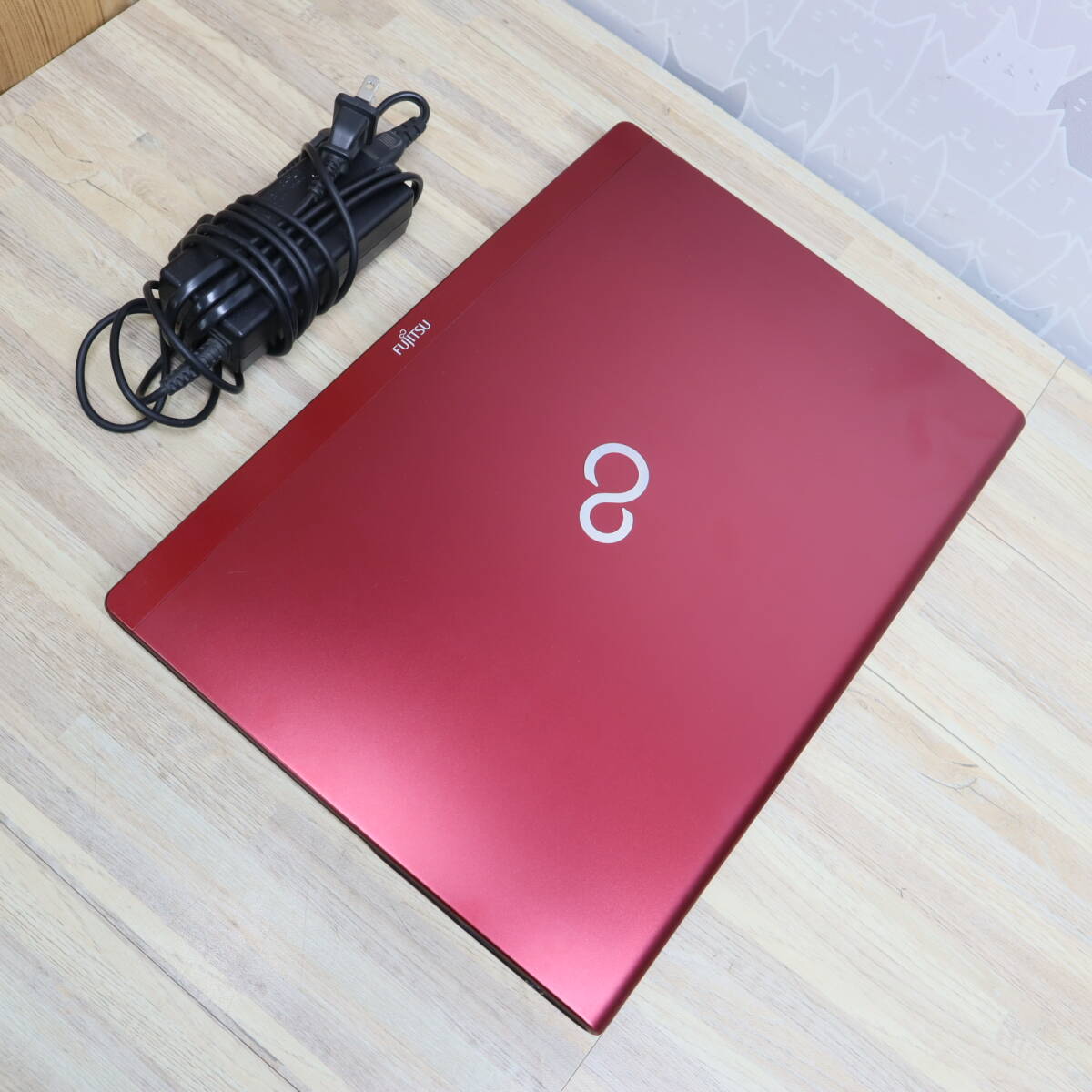 ★中古PC 高性能3世代i3！500GB★FMV LIFEBOOK U55J Core i3-3217U Webカメラ Win11 MS Office 中古品 ノートPC★P71101_画像8