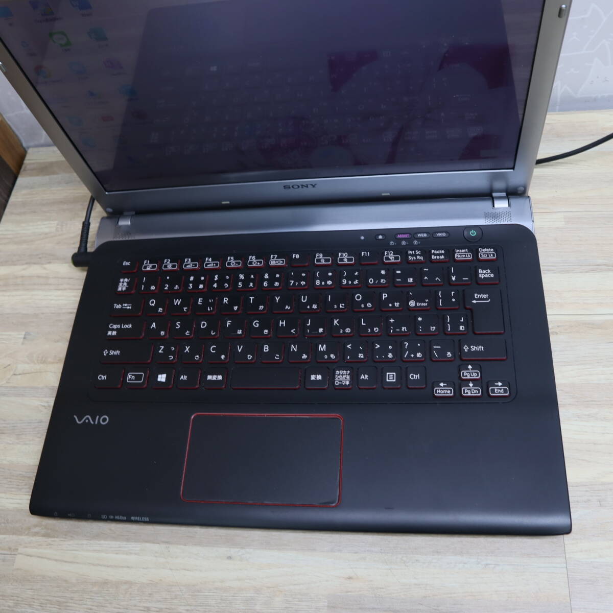 ★中古PC 最上級4コアi7！新品SSD512GB メモリ16GB★SVE14A28CJB Core i7-2670QM Webカメラ Win11 MS Office2019 Home&Business★P70801_画像5