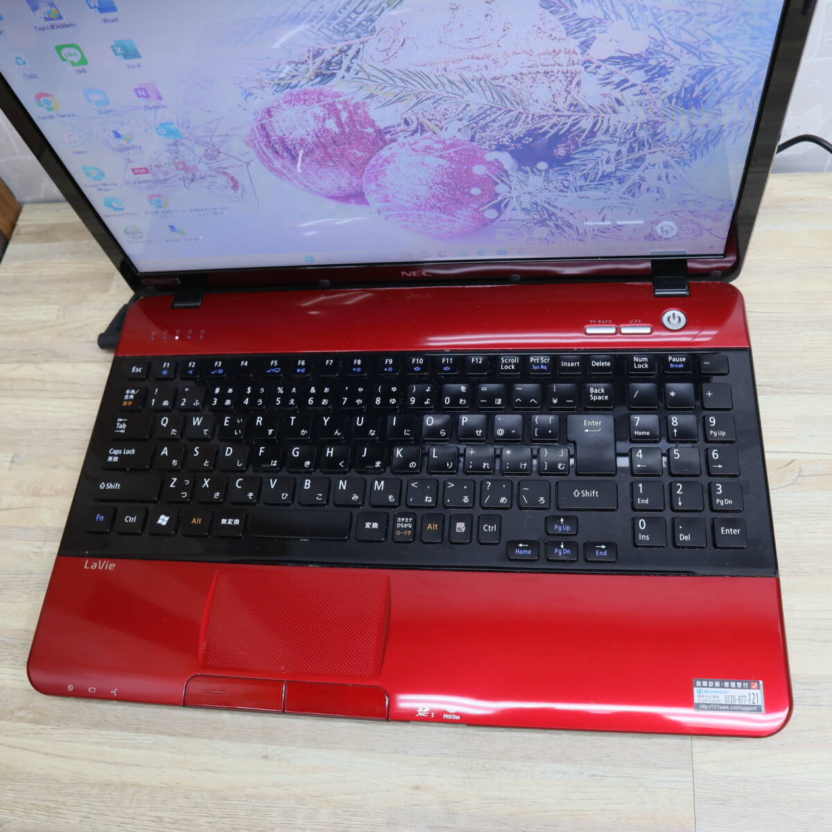 ★中古PC 最上級4コアi7！新品SSD512GB メモリ16GB★LS550E Core i7-2670QM Win11 MS Office2019 Home&Business 中古品 ノートPC★P70740_画像5