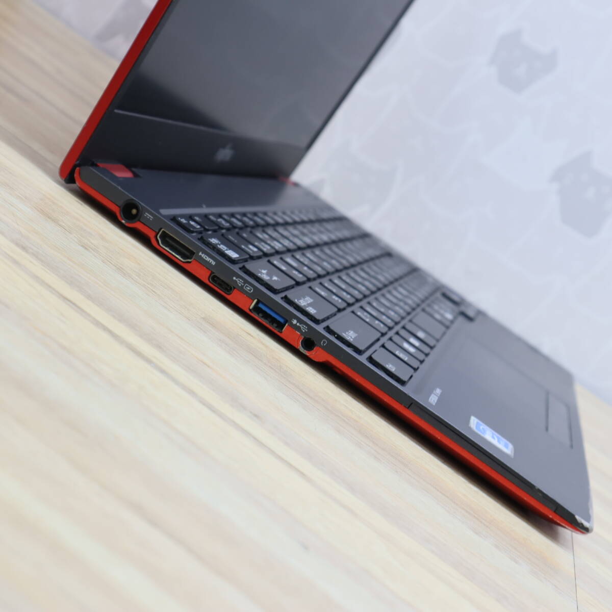 ★中古PC SSD128GB メモリ8GB★U938/V Webカメラ Celeron 3965U Win11 MS Office 中古品 ノートPC★P71835_画像6