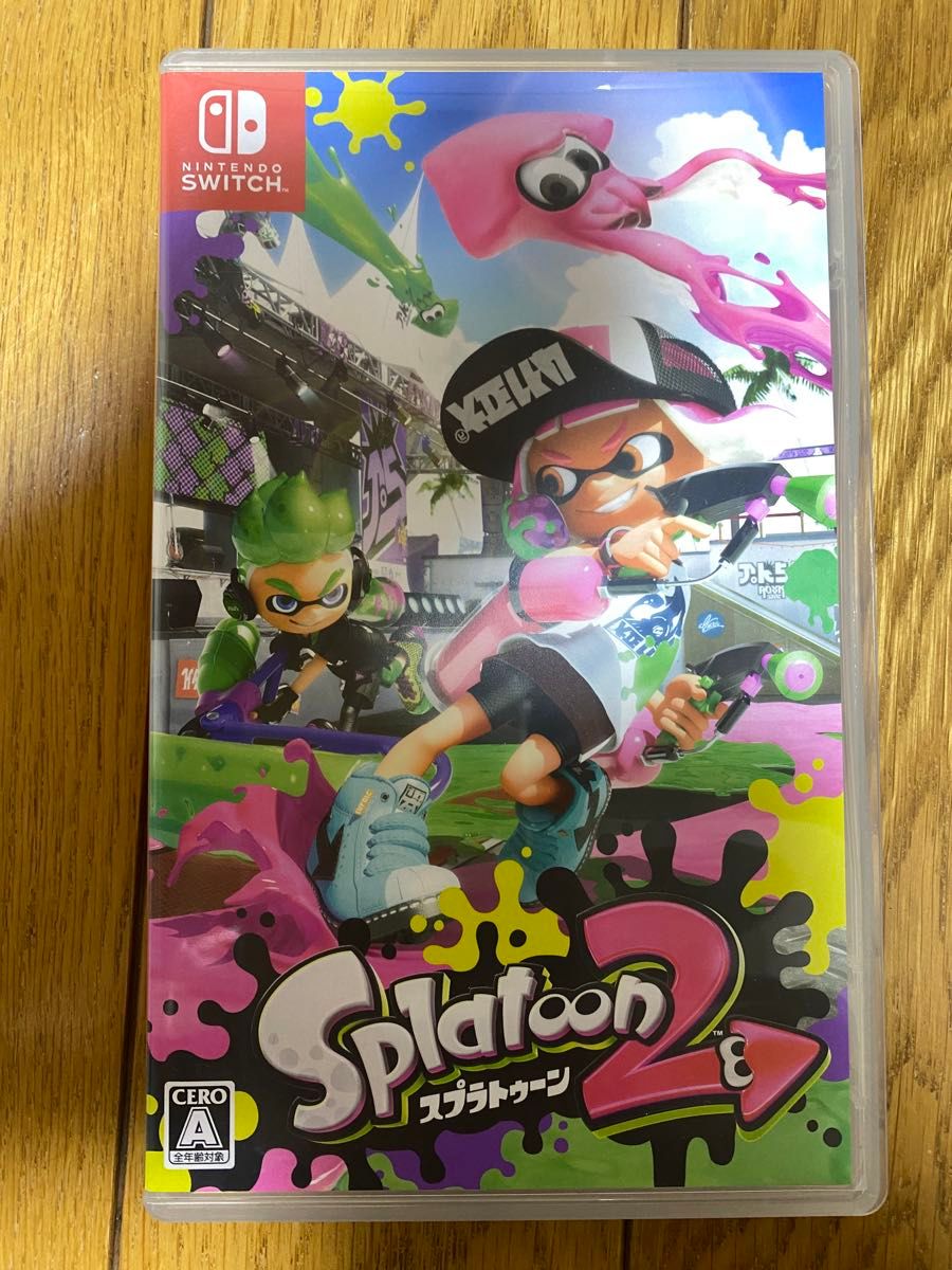 美品　スプラトゥーン2  Splatoon2  Nintendo Switch