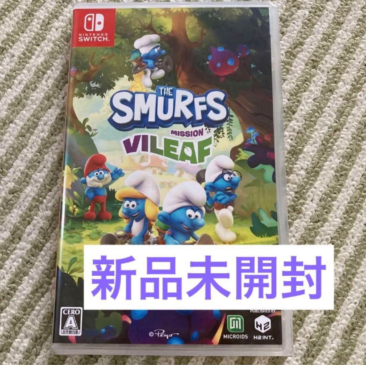 The Smurfs Mission Vileaf スマーフ 邪悪な葉っぱ大作戦　 Switch ソフト ニンテンドースイッチ