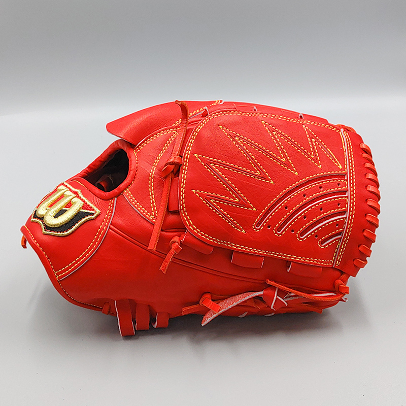 【新品 (高校野球対応)】 ウイルソン 硬式グローブ / 投手用 無料型付け (Wilson グラブ)[NE314]_画像3