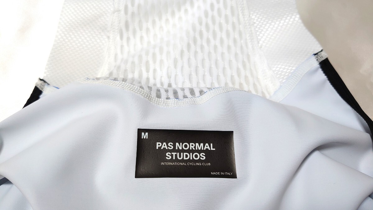 【国内正規代理店購入】PAS NORMAL STUDIOS パスノーマルスタジオ Men's Mechanism Bibs【サイズM】MADE IN ITALY【ネイビー】【中古品】の画像6