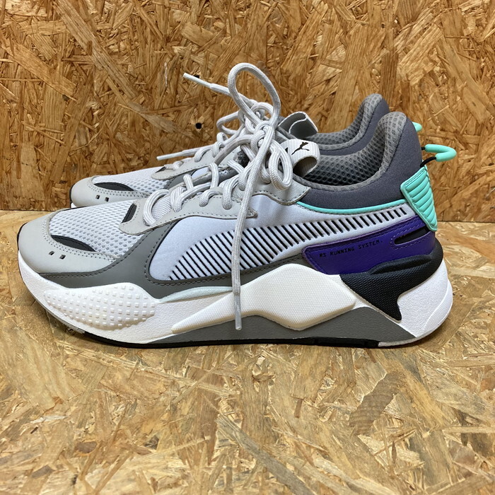 PUMA メンズ スニーカー RS-X TRACKS 25.0cm 369332-01 グレー系 [jgg]_画像2