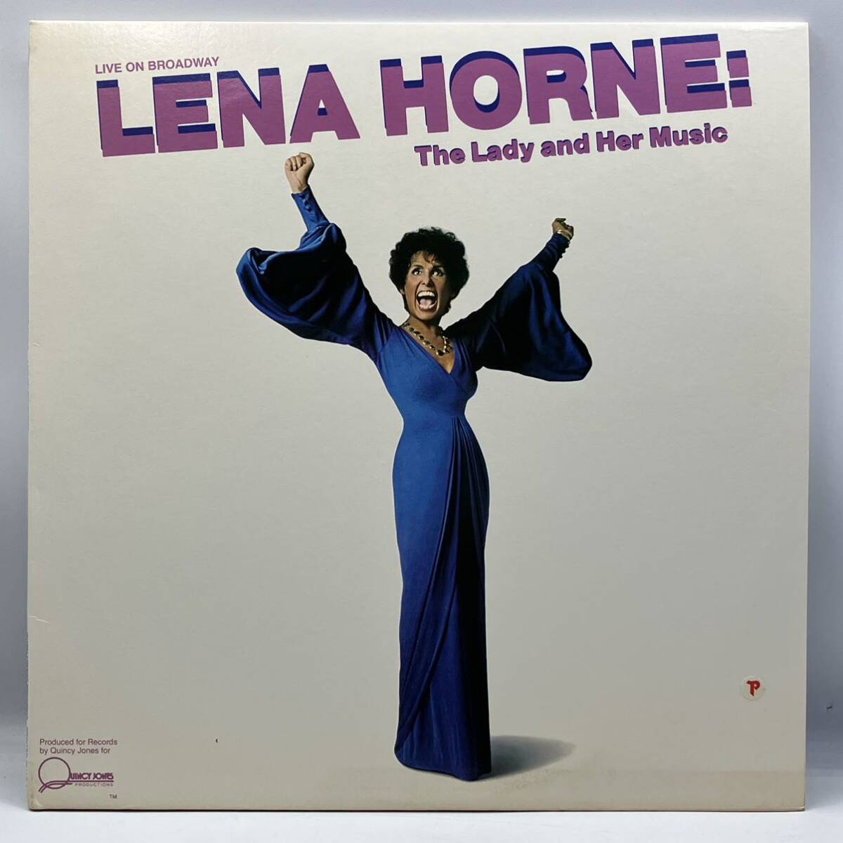A0513a【LP 】　LENA HORNE THE LADY AND HER MUSIC LIVE ON BROADWAY _画像1